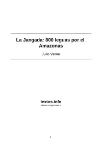 Julio Verne — La Jangada: 800 leguas por el Amazonas