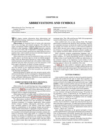 Unknown — F34 Abbreviations and Symbols