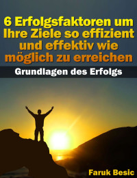 Faruk Besic [Besic, Faruk] — 6 Erfolgsfaktoren um Ihre Ziele so effizient und effektiv wie möglich zu erreichen (Grundlagen des Erfolgs) (German Edition)