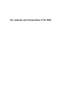 Jack Rogers;Donald K. McKim; — The Authority and Interpretation of the Bible