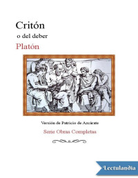 Platón — CRITÓN