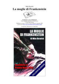 Mike Resnick [Resnick, Mike] — La Moglie di Frankenstein