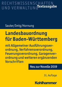 Volker Hornung — Landesbauordnung für Baden-Württemberg