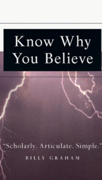 ©2000 by Marie Little — Know Why You Believe