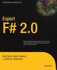 Don Syme, Adam Granicz, Antonio Cisternino — Expert F# 2.0