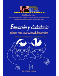 Fidel Revilla [Revilla, Fidel] — EDUCACIÓN Y CIUDADANÍA (Biblioteca de la Nueva Educación) (Spanish Edition)