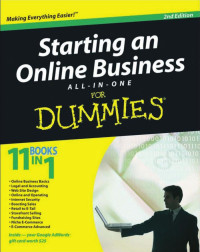 Shannon Belew, Joel Elad — Starting an Online Business All-in-One Desk Reference For Dummies (For Dummies (Lifestyles Paperback))