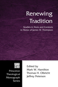 Mark W. Hamilton;Thomas H. Olbricht;Jeffrey Peterson; — Renewing Tradition