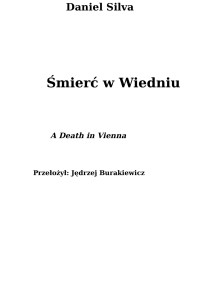 Daniel Silva — Œmieræ w Wiedniu