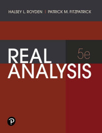 Halsey L. Royden;Patrick M. Fitzpatrick; — Real Analysis