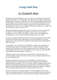 Bear, Elizabeth — Bear, Elizabeth - Long Cold Day