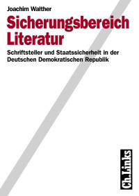 Joachim Walther — Sicherungsbereich Literatur