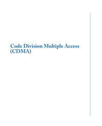 Desconocido — Mike Buehrer William Tranter Code Division Multiple Access Cdma Morgan And Claypool Publishers 2006