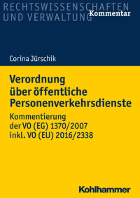 Corina Jürschik — Verordnung über öffentliche Personenverkehrsdienste