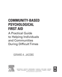 Gerard A. Jacobs [Jacobs, Gerard A.] — Community-Based Psychological First Aid