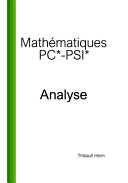 Thibault Henri — Mathématiques PC*-PSI* - Analyse