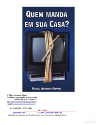 Marco Antonio Ripari — Quem Manda Em Sua Casa