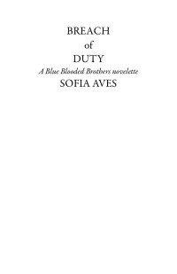 Sofia Aves — The breach of duty