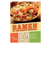 Jessica Harlan — Ramen to the Rescue Cookbook