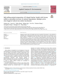 Jianhua Qu — Ball milling-assisted preparation of N-doped biochar loaded with ferrous sulfide as persulfate activator for phenol degradation: Multiple active sites-triggered radical/non-radical mechanism