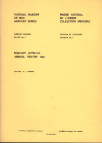 F. J. Thorpe — History Division: annual review, 1974