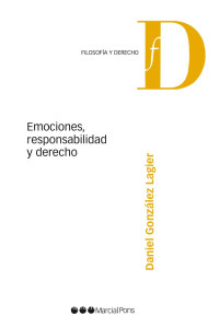 Gonzlez Lagier, Daniel; — Emociones, responsabilidad y Derecho.