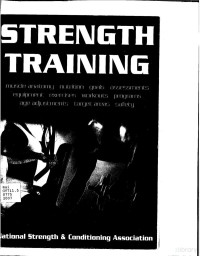 Brown — Strength Training NSCA