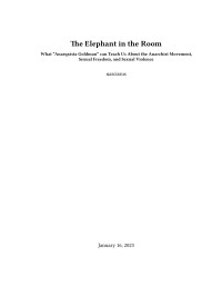 narcissus — The Elephant in the Room