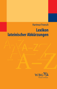 Solvero Access Version 12.4 (SR 1) — Lexikon lateinischer Abkürzungen