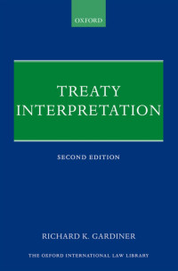 Richard Gardiner; — Treaty Interpretation