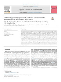Yujie Ma & Xingzhong Zhu & Shusheng Xu & Guili He & Lu Yao & Nantao Hu & Yanjie Su & Jie Feng & Yafei Zhang & Zhi Yang — Gold nanobipyramid@cuprous oxide jujube-like nanostructures for plasmon-enhanced photocatalytic performance