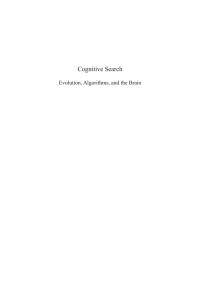 Peter M. Todd & Thomas Trenholm Hills & Trevor W. Robbins — Cognitive Search: Evolution, Algorithms, and the Brain