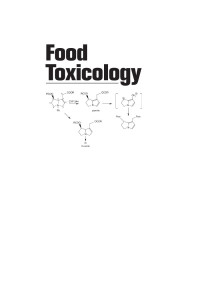 William G. Helferich & Carl K. Winter — FOOD TOXICOLOGY