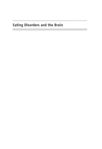 Lask B., Frampton I. — Eating Disorders and the Brain 2011