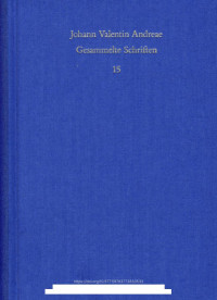 Johann Valentin Andreae — Zur Bedeutung und zur Funktion des »Antichrist« in der Kultur und der Philosophie