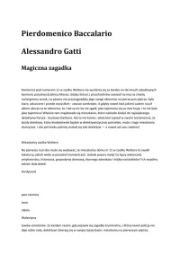 Magiczna zagadka — Baccalario P., Alessandro Gatti