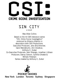 Collins, Max Allan — [CSI: Crime Scene Investigation 02] • Sin City