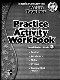 McGraw-Hill [McGraw-Hill] — We Live Together Practice & Activity Workbook Gr 2