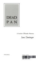 Jane Dentinger — Dead Pan