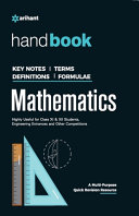 Arihant Experts — Handbook of Mathematics