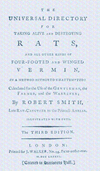 Robert E. Smith — The universal directory for taking alive and destroying rats,