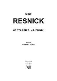 Najemnik — Resnick Mike - 03