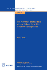 Freya Clausen; — Les moyens d'ordre public devant la Cour de justice de l'Union europenne