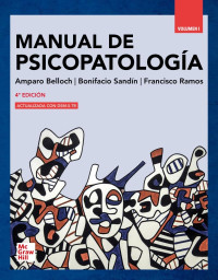 Amparo Belloch, Bonifacio Sandín, Francisco Ramos — Manual de psicopatología