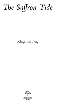 Kingshuk Nag — The Saffron Tide