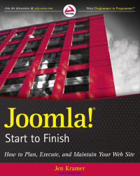 Jen Kramer — Joomla! Start to Finish