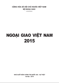 Bộ ngoại giao — Ngoại giao Việt Nam 2015