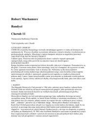 Muchamore Robert — 11.Bandyci