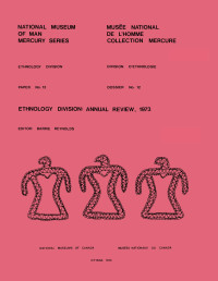 Barry Reynolds — Ethnology Division: Annual review 1974