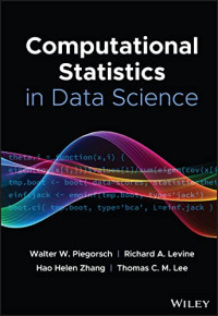 Walter W. Piegorsch, Richard A. Levine, Hao Helen Zhang, Thomas C. M. Lee — Computational Statistics in Data Science